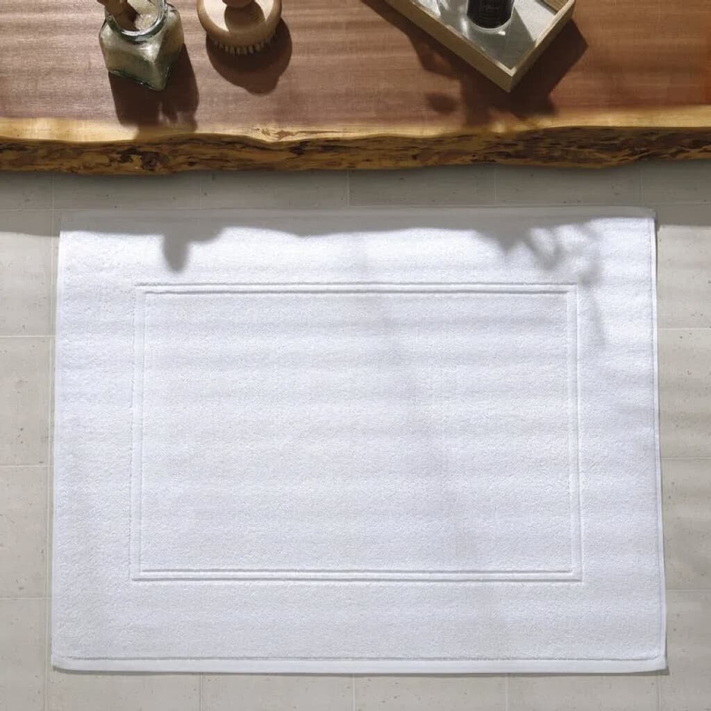 Toalla Piso Florencia Dohler 100% Algodón 50 x 70 cm - BLANCO - 1