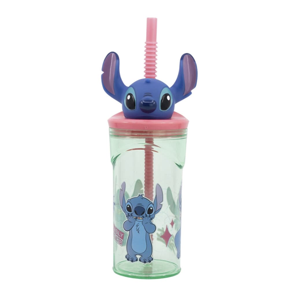 Vaso Alto con Forma 3D Stitch 18 cm 360ml - 1