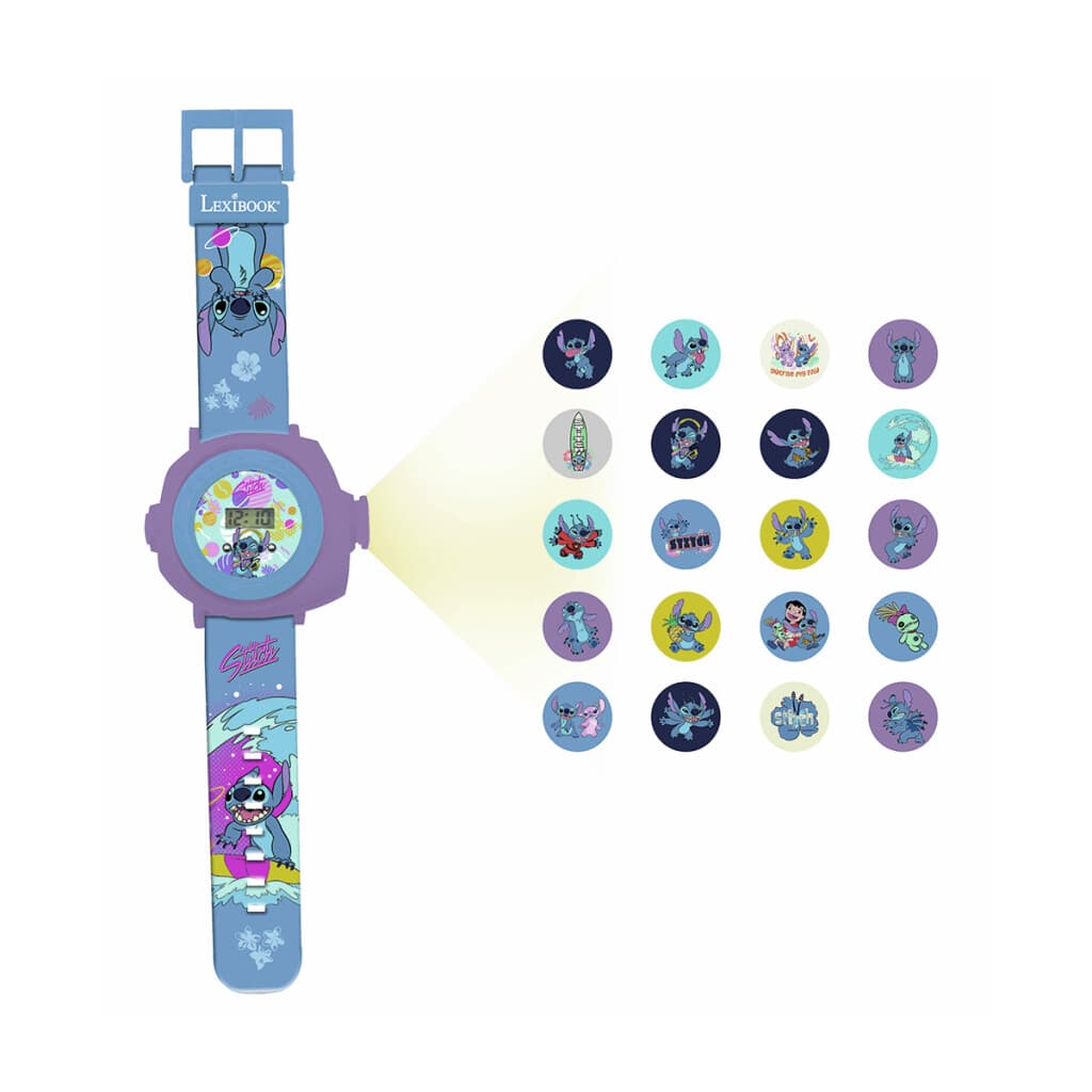 Reloj Infantil Digital con Proyector Lexibook - Stitch - 3