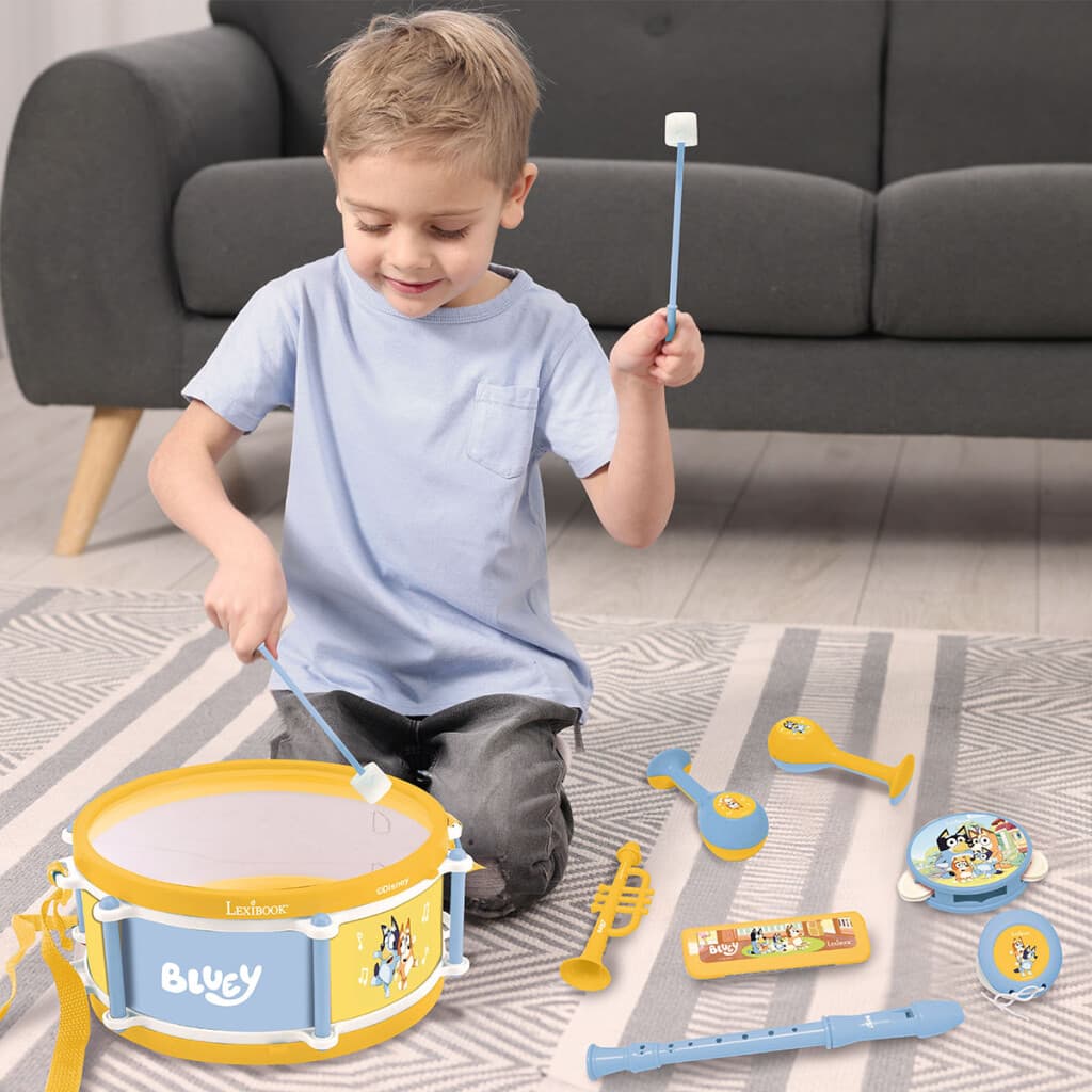 Set x 7 Instrumentos Musicales Bluey Lexibook - 1