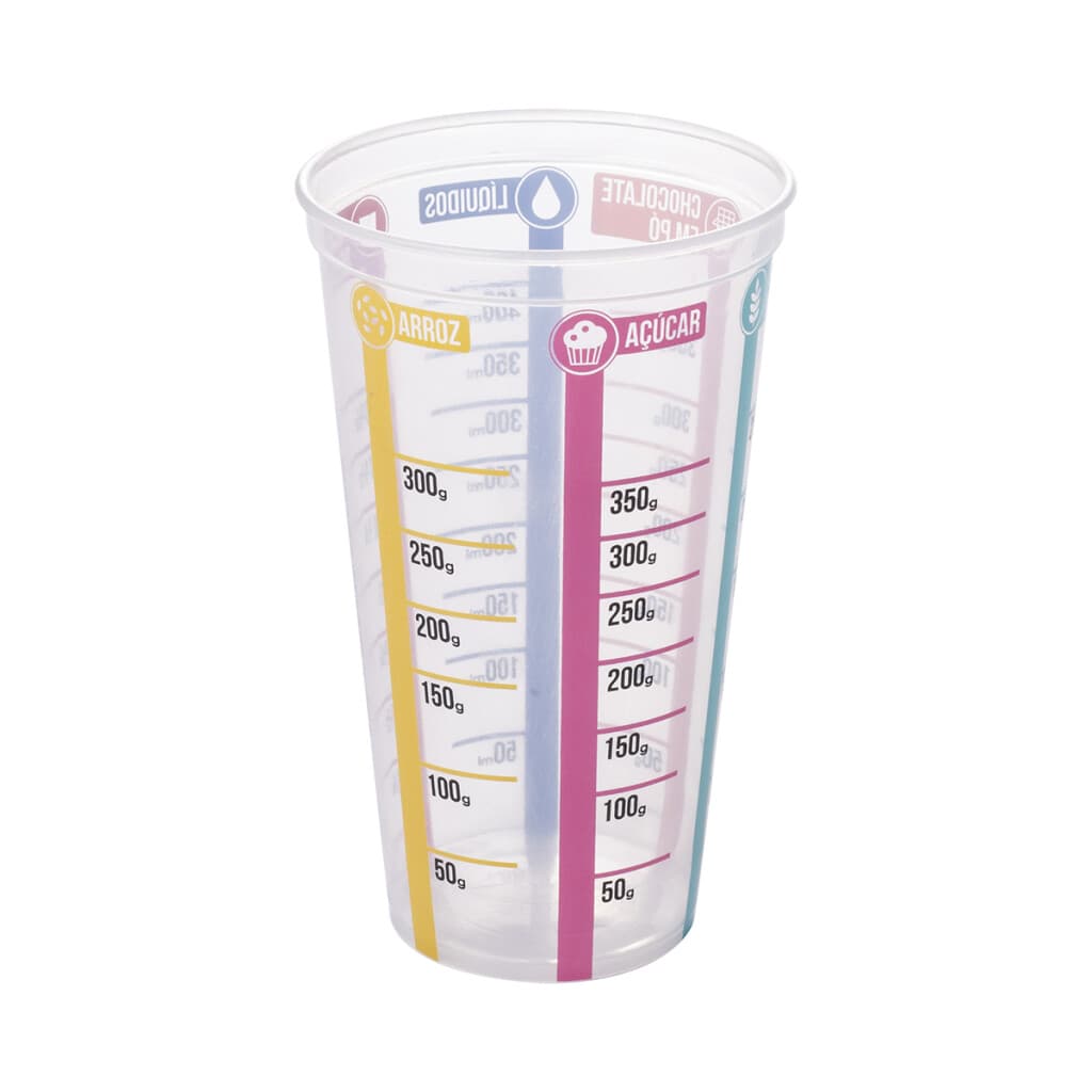 Vaso Plástico Medidor 500 ml - 1