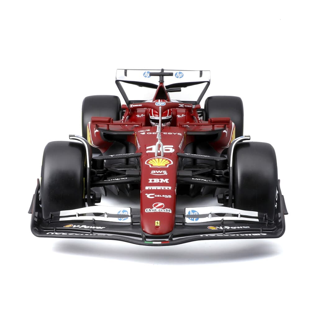 Auto Bburago Formula 1 Ferrari con Soporte Escala 1:18 - Charles Leclerc - 5