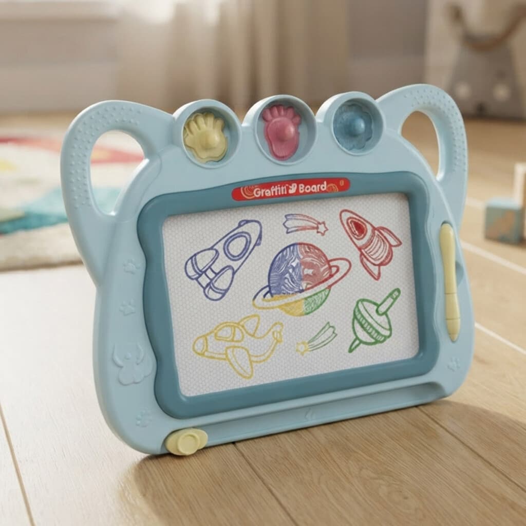 Pizarra Mágica con Diseño Gatitos 30 cm Colores Surtidos