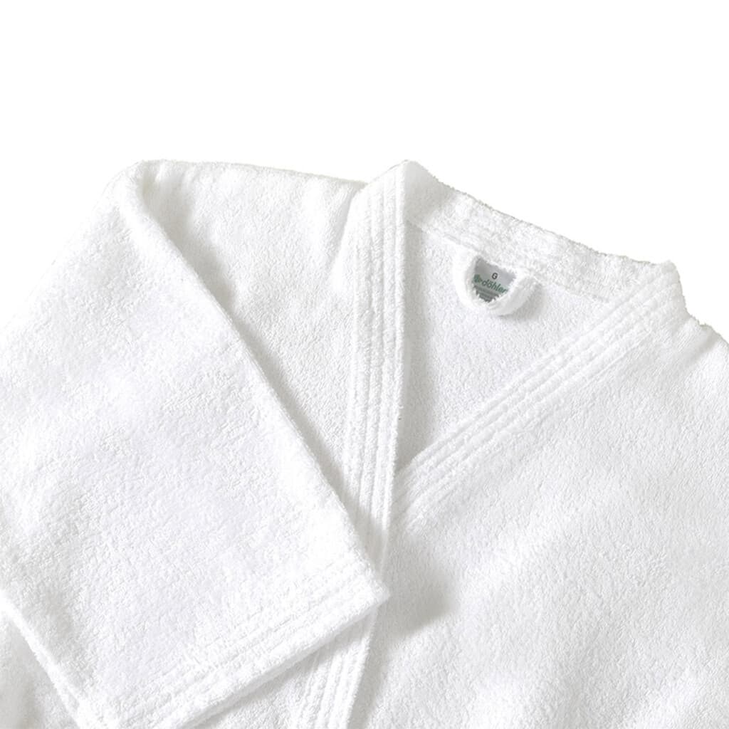 Bata de Baño Dohler Felpa Blanca Talle M al XG - G - 4