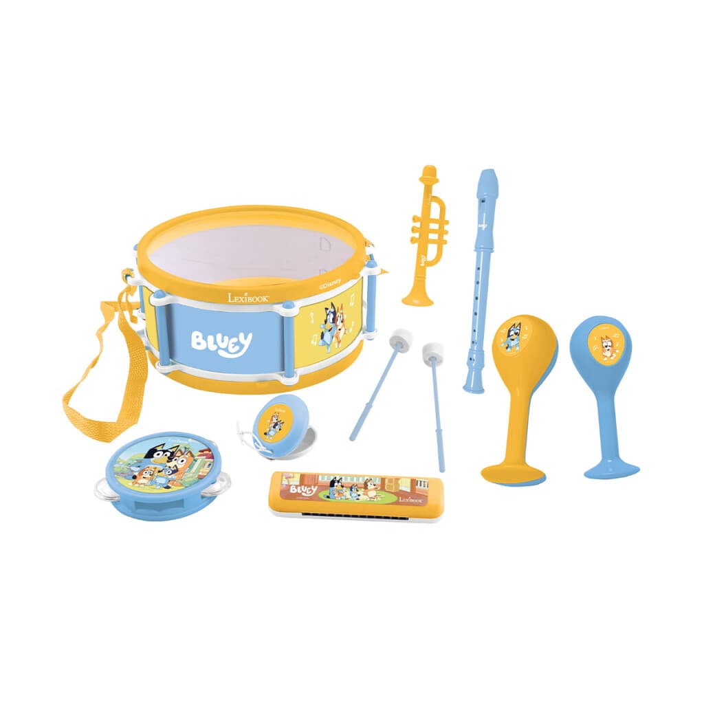 Set x 7 Instrumentos Musicales Bluey Lexibook - 3