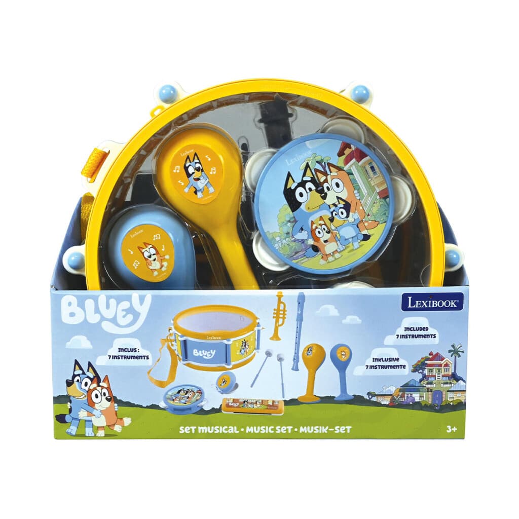 Set x 7 Instrumentos Musicales Bluey Lexibook - 2