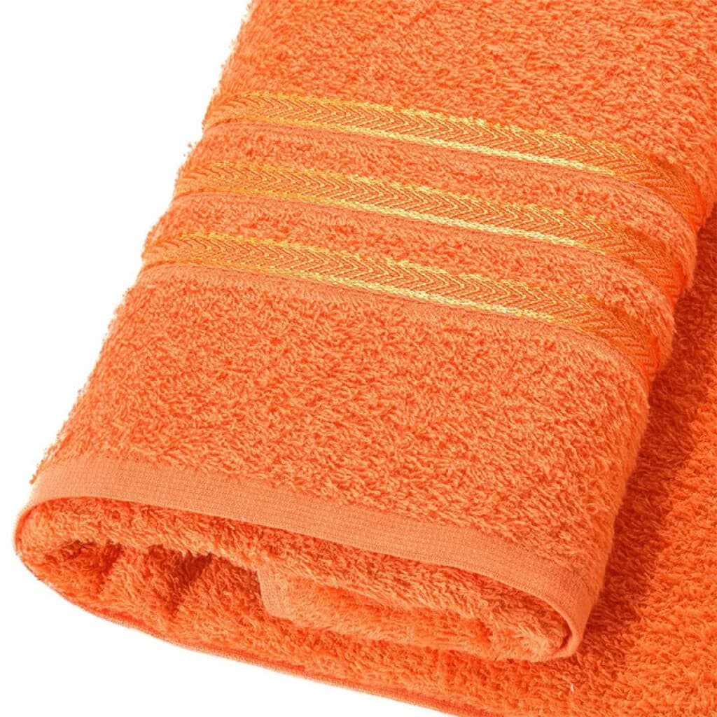 Toalla Baño Priori Döhler 65 cm x 130 cm 100% Algodón - NARANJA - 3
