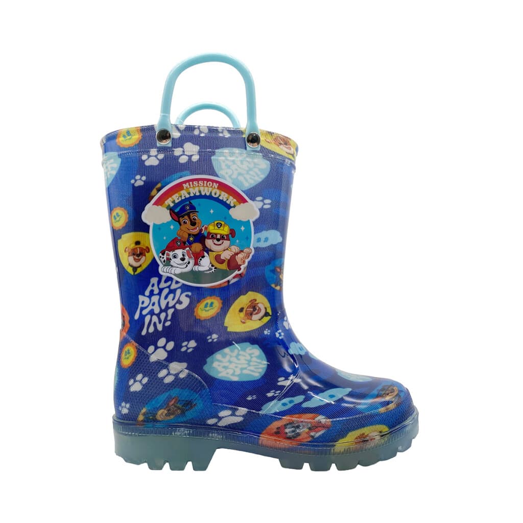 Botas de Lluvia Infantiles Paw Patrol Talle 24 al 29 - Talle 29 - 2