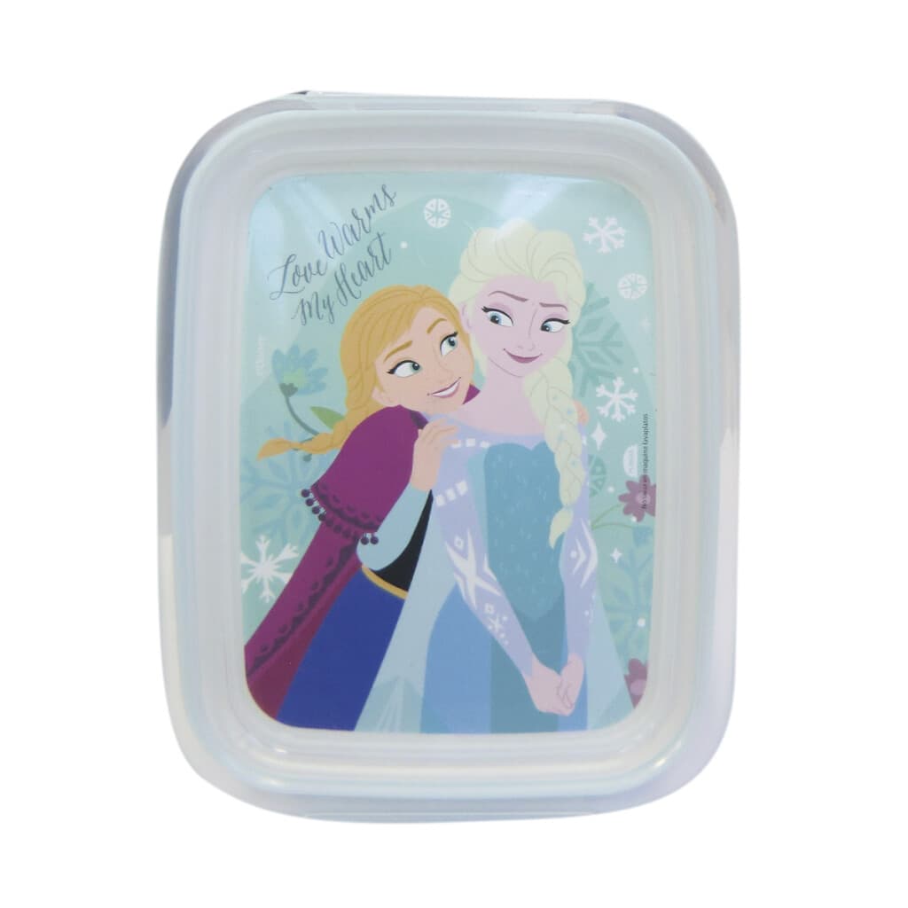 Pote Plástico Frozen Con Traba y División 850 ml - 2