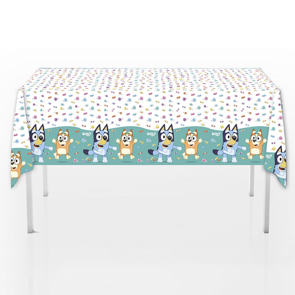Cotillón Mantel Rectangular Bluey - 1