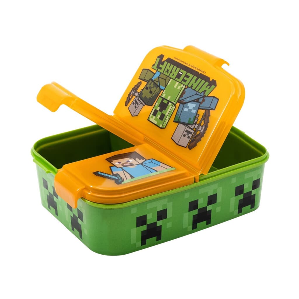 Vianda Compart Minecraft con 3 Reparticiones - 2