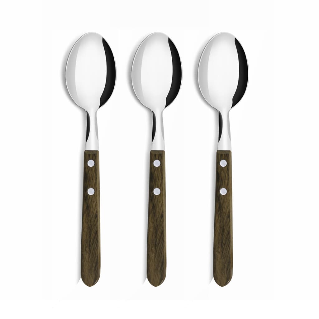 Set X3 Cucharas Mango de Madera Simonaggio - 2