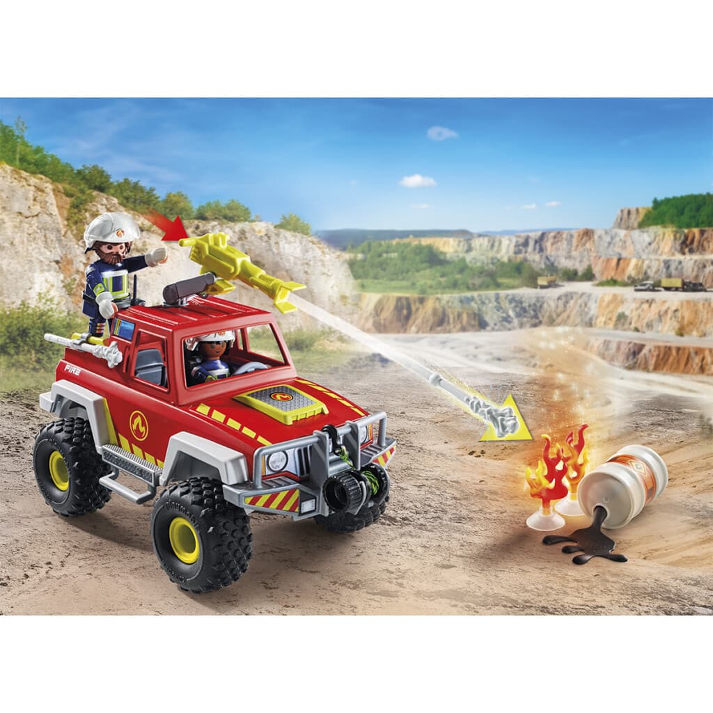 Camioneta de Bomberos Playmobil 68 Piezas - 5