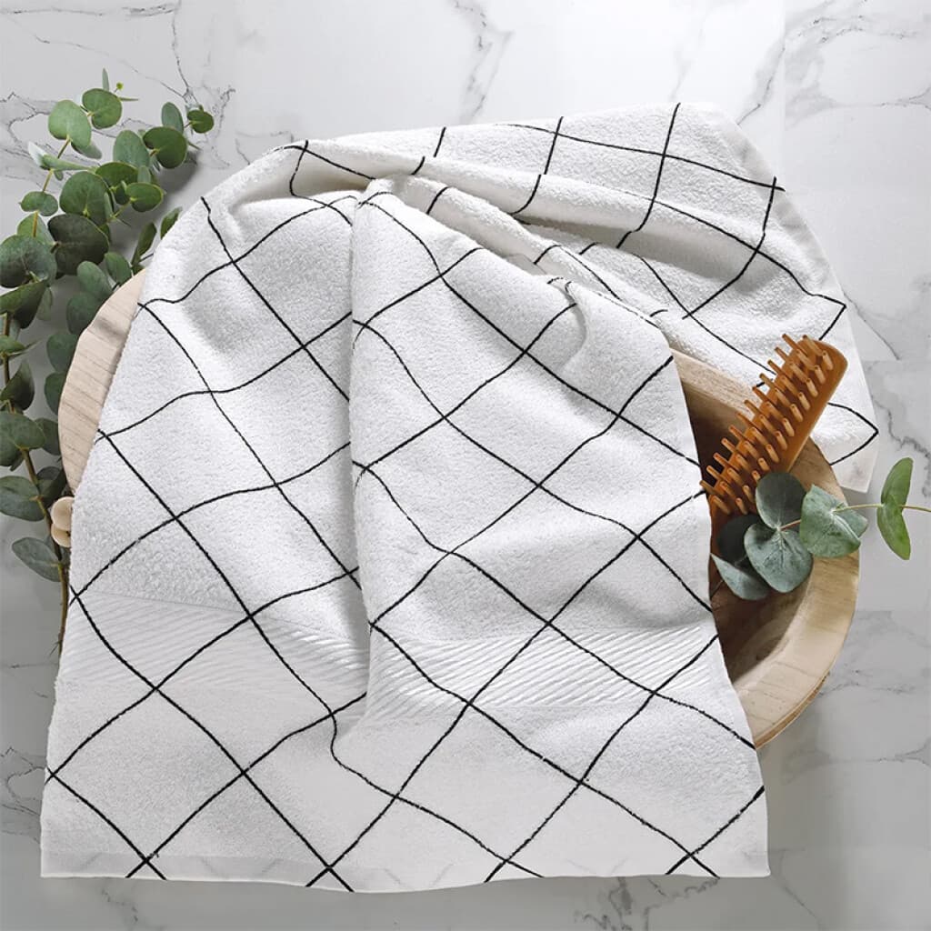 Toalla Baño Estampada Prisma 100% Algodón 70x140 cm - ORION - 1