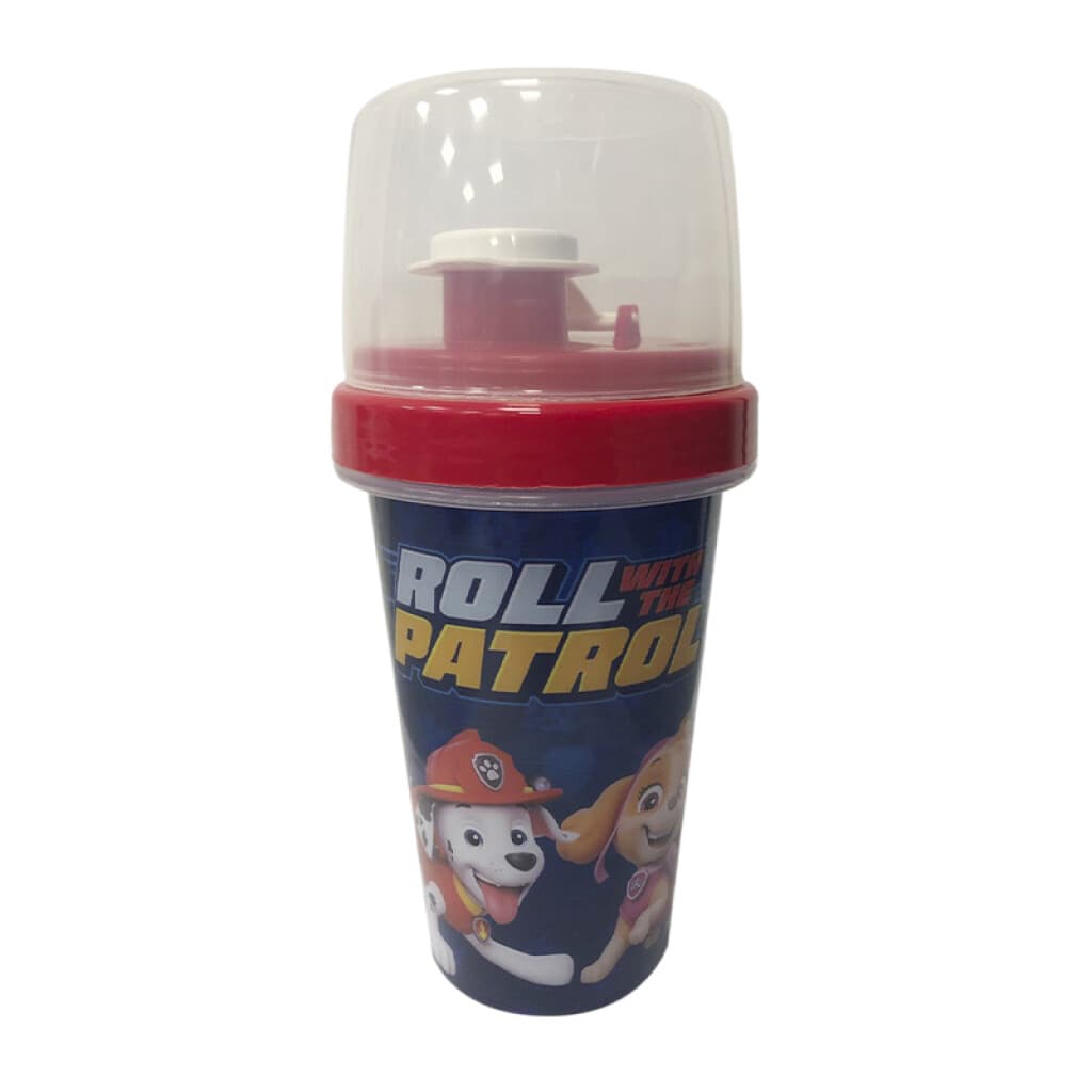 Vaso Milk Shake con Tapa Paw Patrol 320 ml - 1