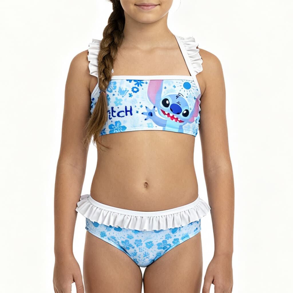 Malla Bikini 2 Piezas Stitch Talle 4/10 - Talle 8 - 2