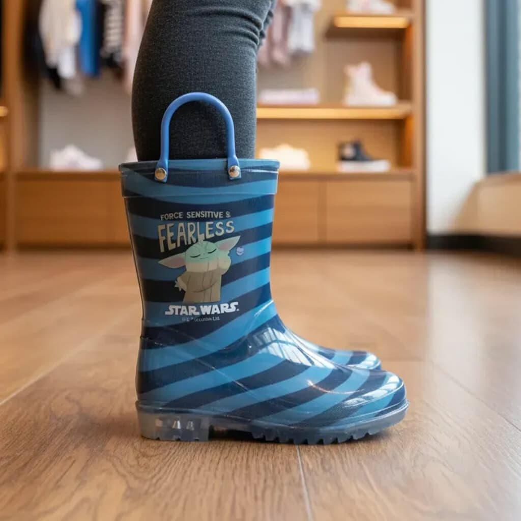 Botas de Lluvia Infantiles Baby Yoda Talle 24 al 29 - Talle 26 - 1