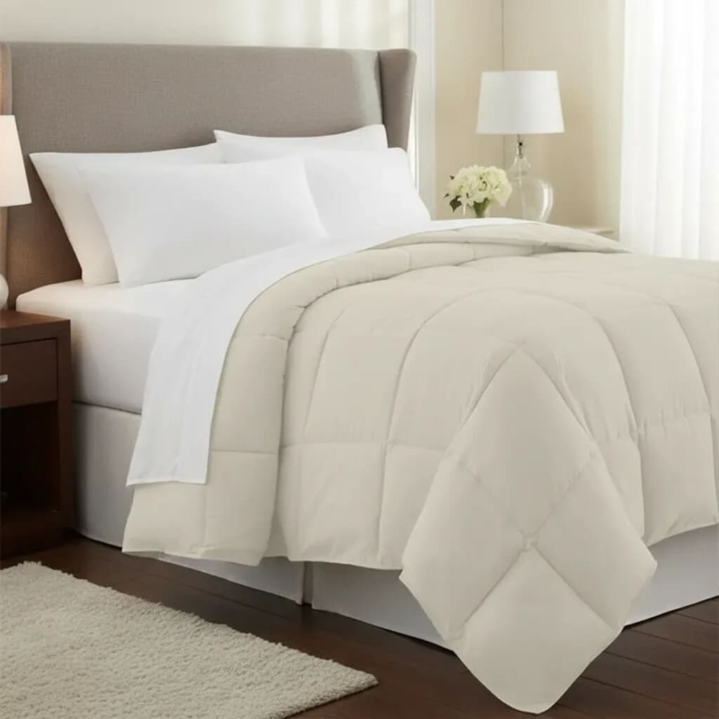 Acolchado de Plumas King Size Home Class - BEIGE - 1