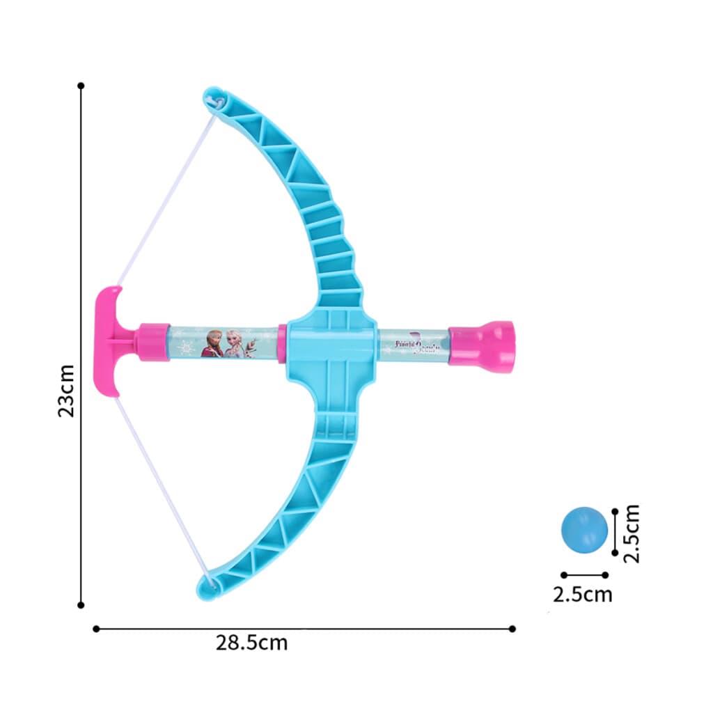 Juguete Set Arco Y Flecha Frozen 28 Cm Con 6 Bolitas - 3