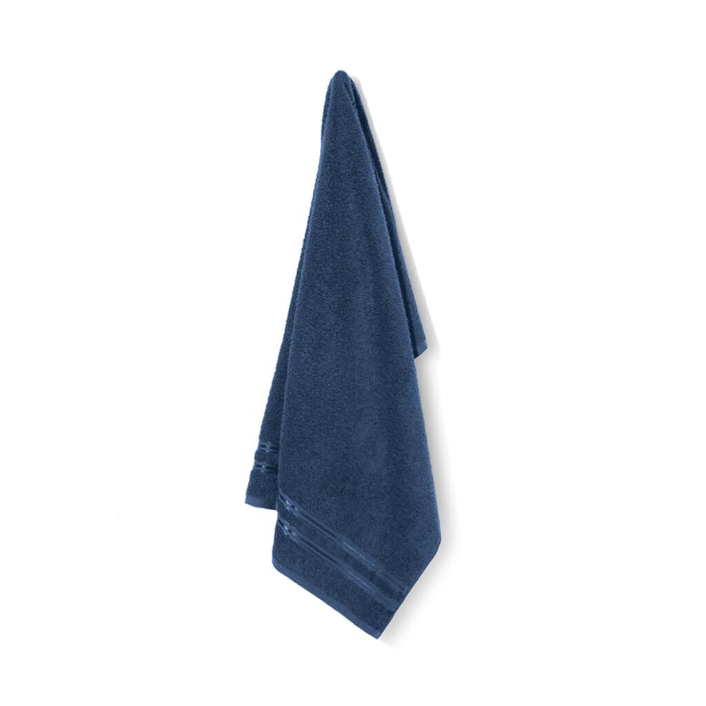 Toalla Baño Dohler Dueto 65 x 130 cm 100% Algodón - AZUL - 3