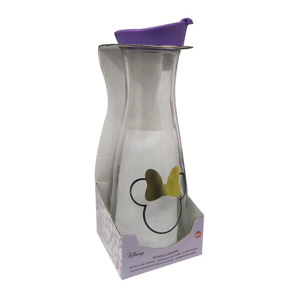 Botella Vidrio Carafe Minnie 900 ml - 2