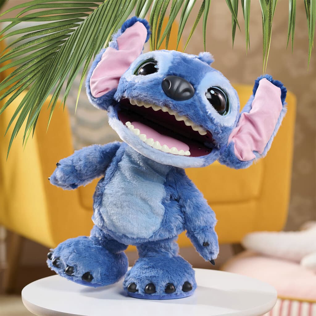Peluche Interactivo Stitch con Sonido y Reacciones Just Play - 1