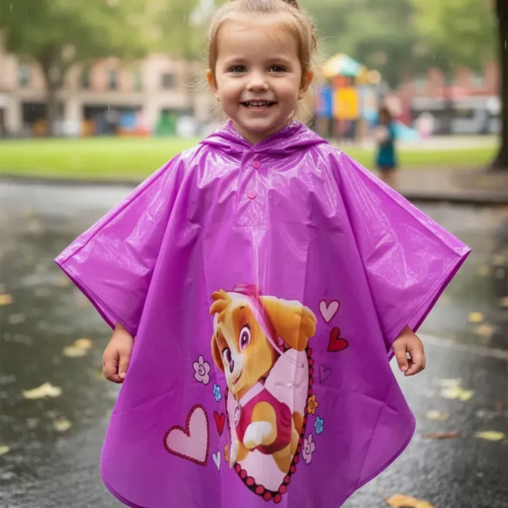 Pilot Poncho Infantil Paw Patrol Oficial - SKYE - 1
