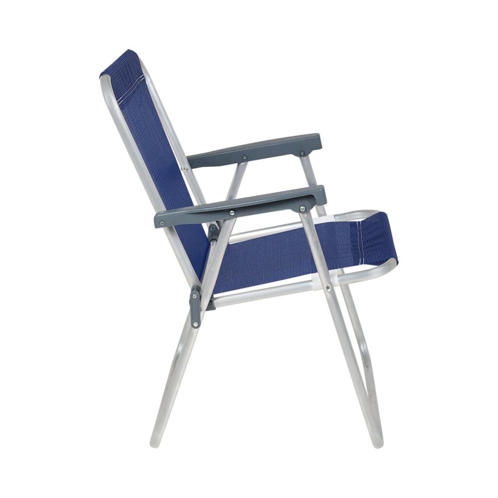 Silla Plegable de Aluminio 1 Posición - AZUL - 3