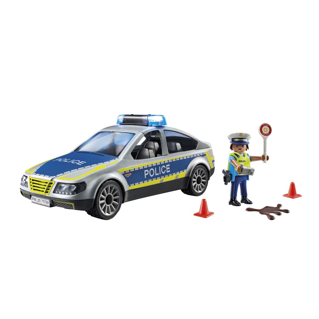 Coche Patrulla Policía con Luz Playmobil 24 Piezas - 3