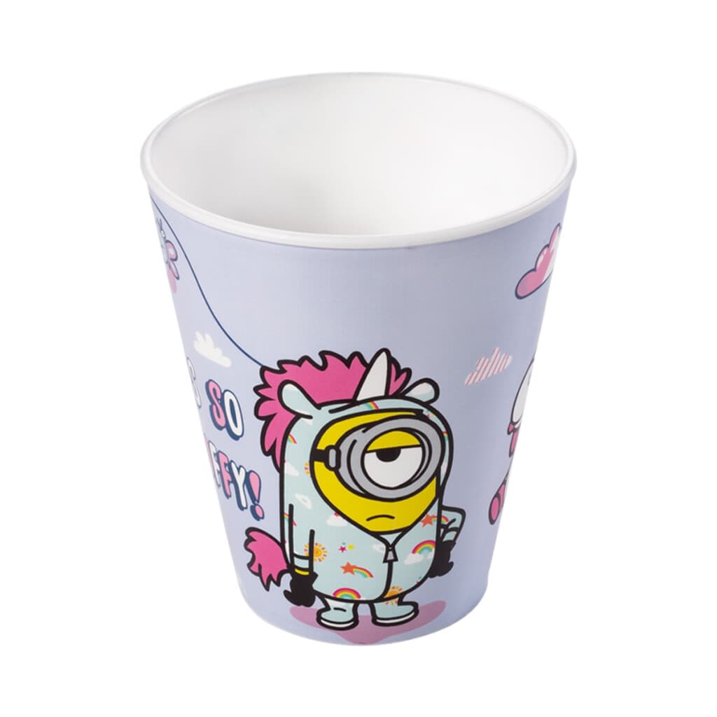Taza Plástica Minions 360 ml - LILA - 2