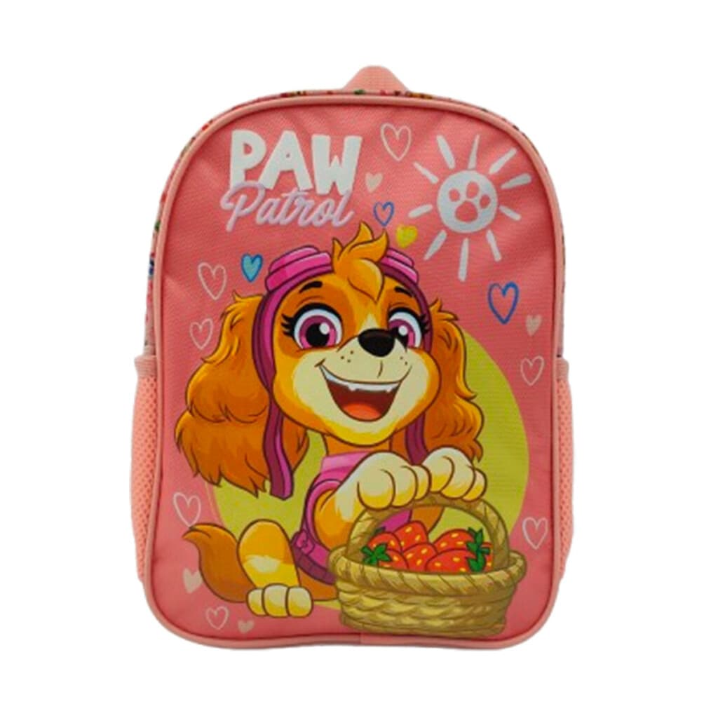 Mochila Infantil Paw Patrol Tafeta Chica 30 x 23 cm - CORAL