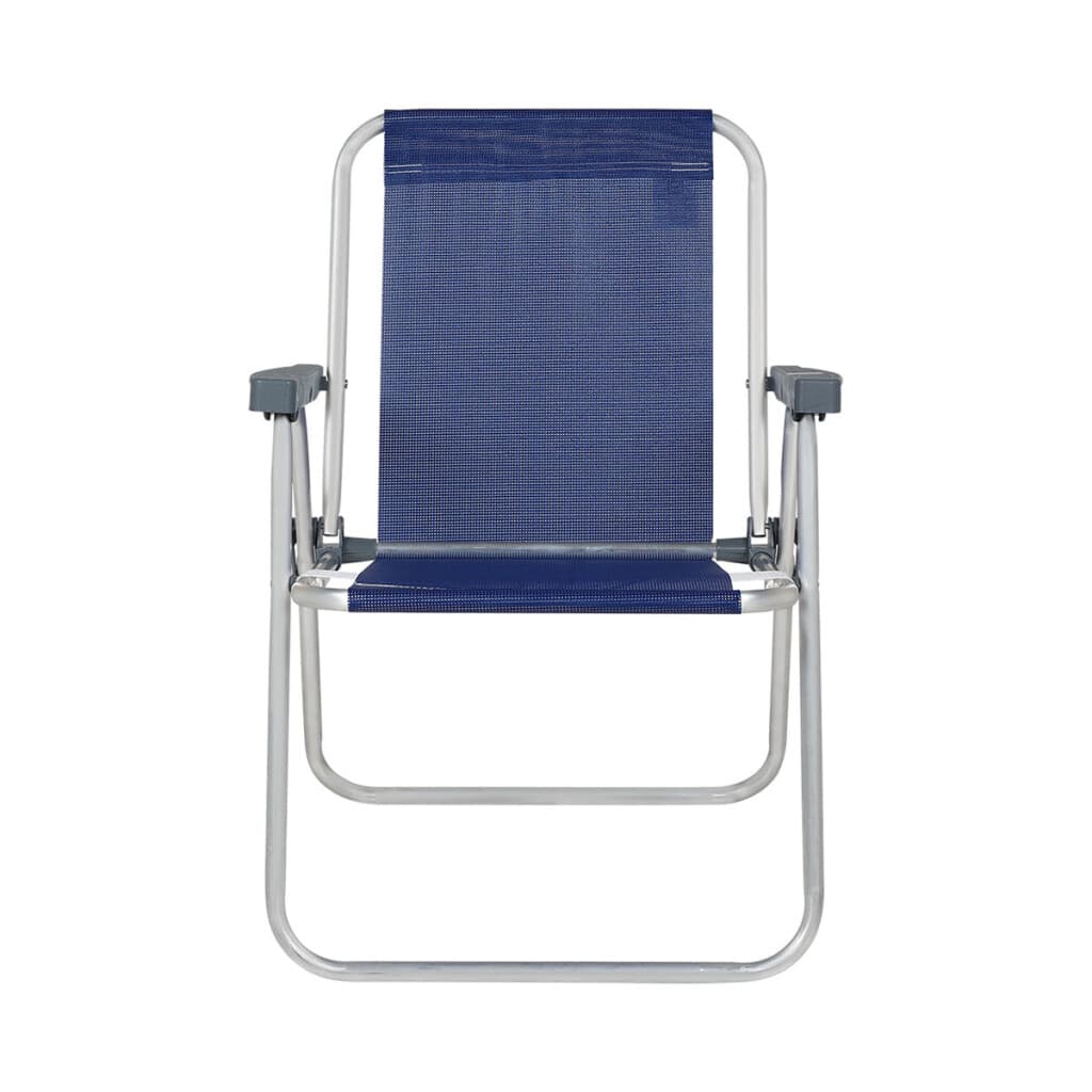 Silla Plegable de Aluminio 1 Posición - AZUL - 5