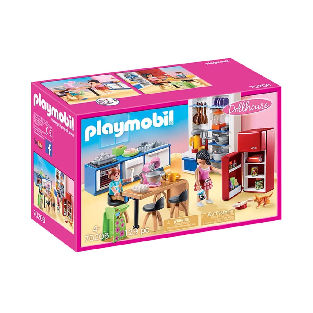 Cocina Completa con Familia Playmobil 129 Piezas - 2