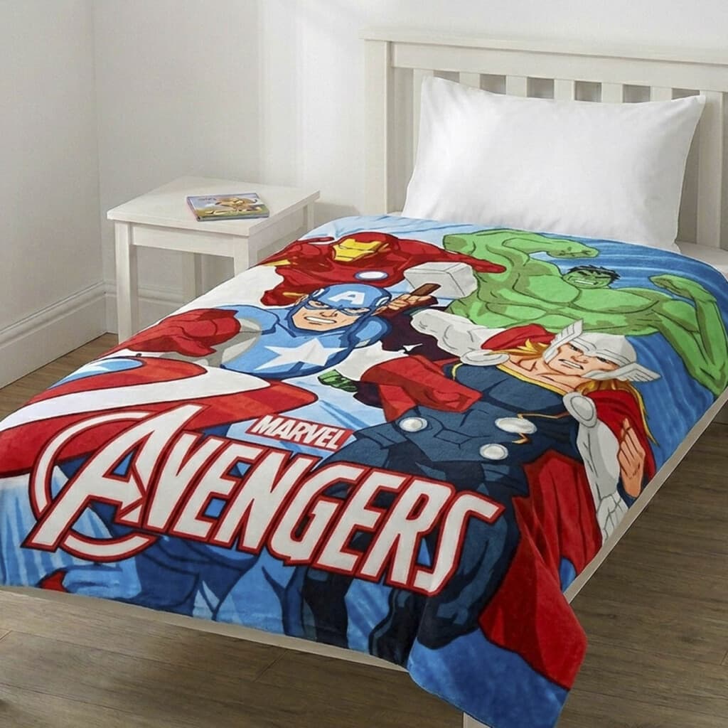 Frazada Infantil 120 x 160 cm - Avengers - 1