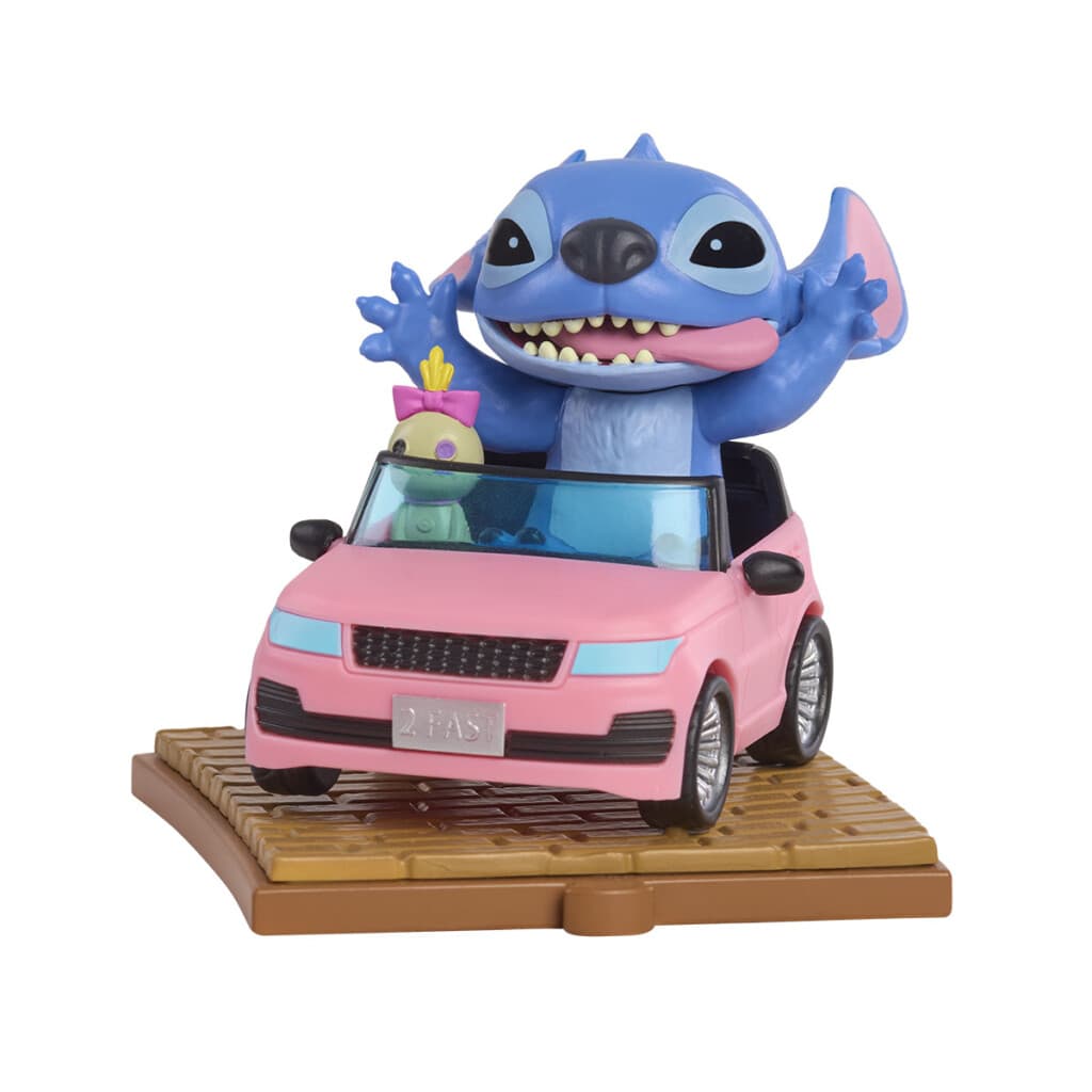 Figura Coleccionable con Base Stitch Sorpresa Just Play - Stitch - 5