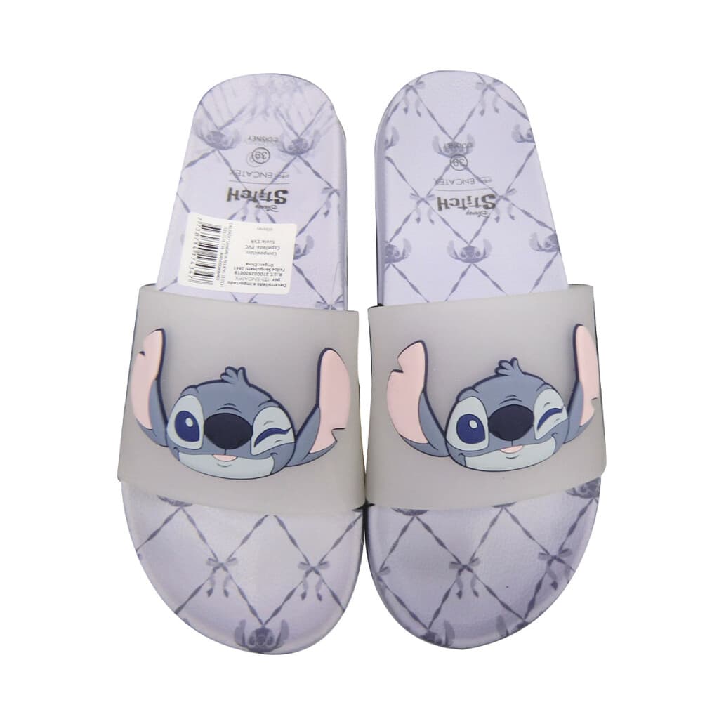 Chinelas 3D Infantil de Goma Stitch Talle 36-39 - Talle 37 - 2