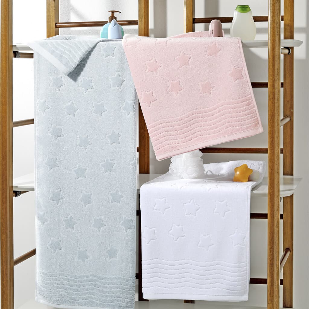 Toalla Infantil Sky Dohler 100% Algodón 70 x 130 cm - Blanco - 3