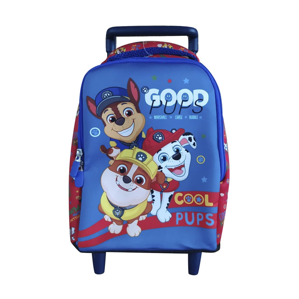Mochila Infantil Paw Patrol con Carro Neopreno Chica 27 x 21 cm - Paw Patrol - 1
