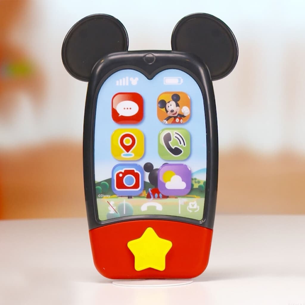 Celular Didáctico Clubhouse Mickey Mouse con Luz y Sonido - 1