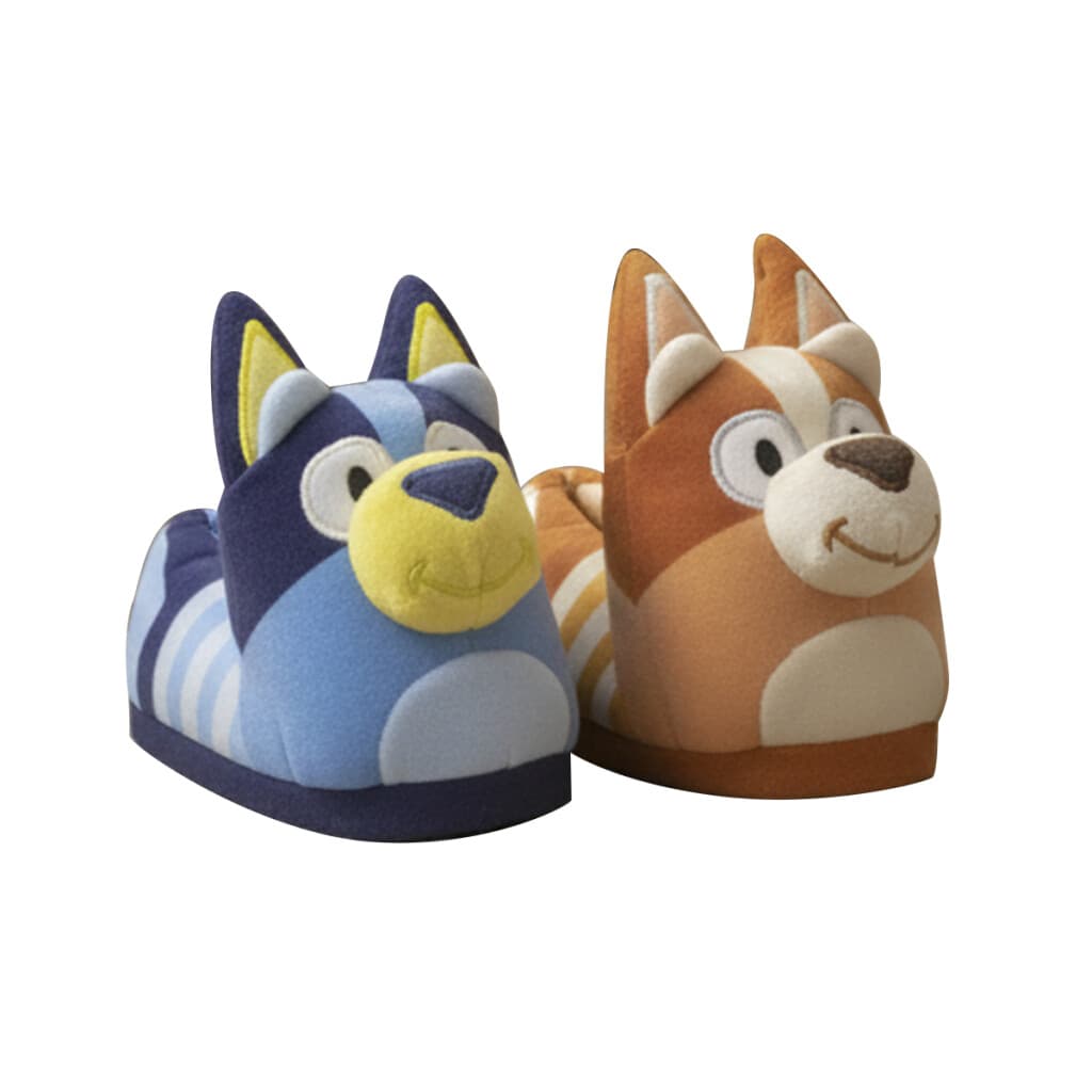 Pantufla Infantil Bluey con Forma 3D Talle 24 al 27 - Talle 26 - 2
