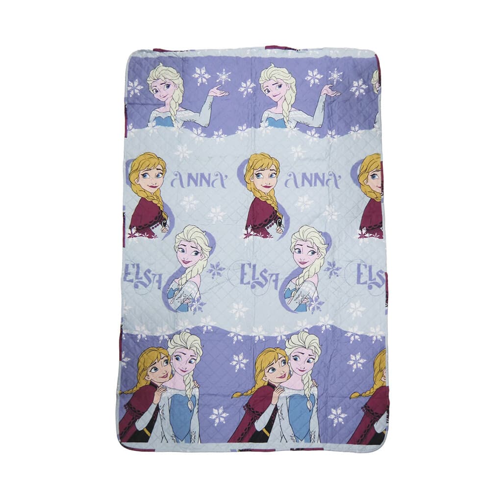 Colcha Infantil Frozen 1 Plaza 100% Microfibra - CELESTE - 3