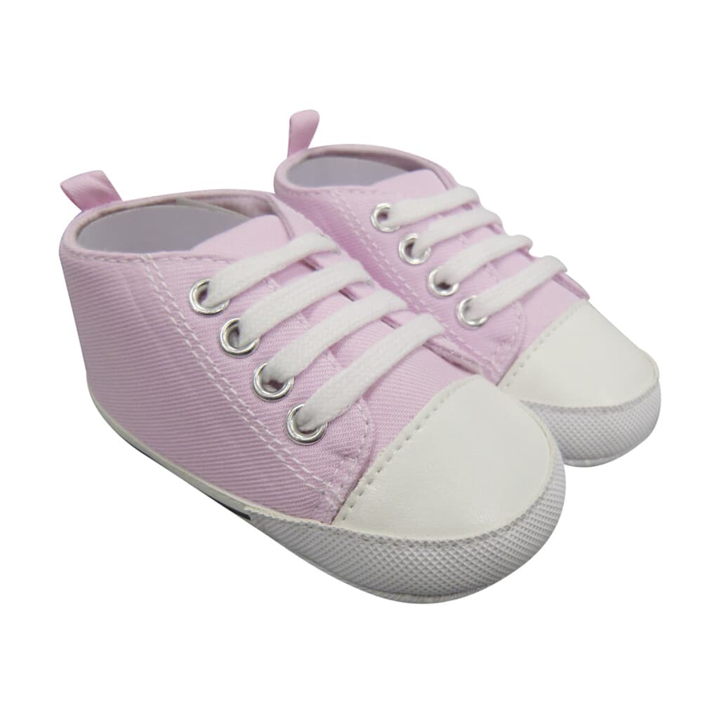 Calzado con Cordones Para Bebés 3 a 15 Meses - ROSA - 12-15 M - 3