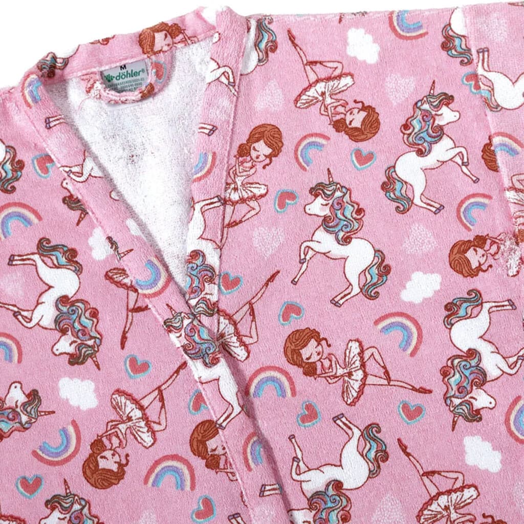 Batas Infantiles Varios Diseño de Algodón - Unicornios - P - 2