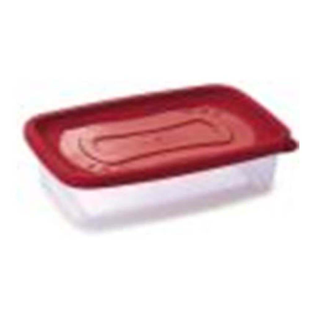 Recipiente Rectangular 620ml - ROJO - 1