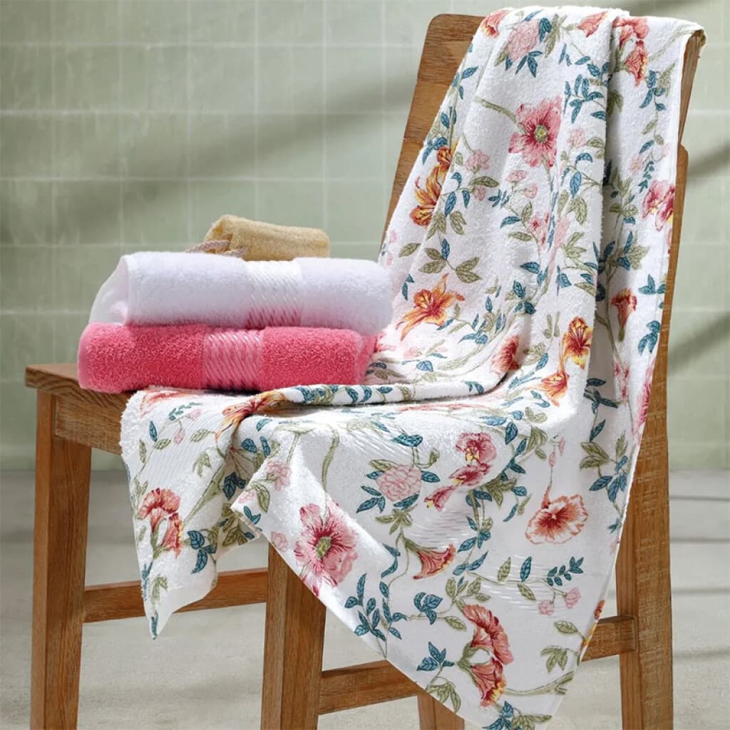 Pack X 2 Toallas Prisma Dohler Estampadas 100% Algodón - FIORELLA - 5