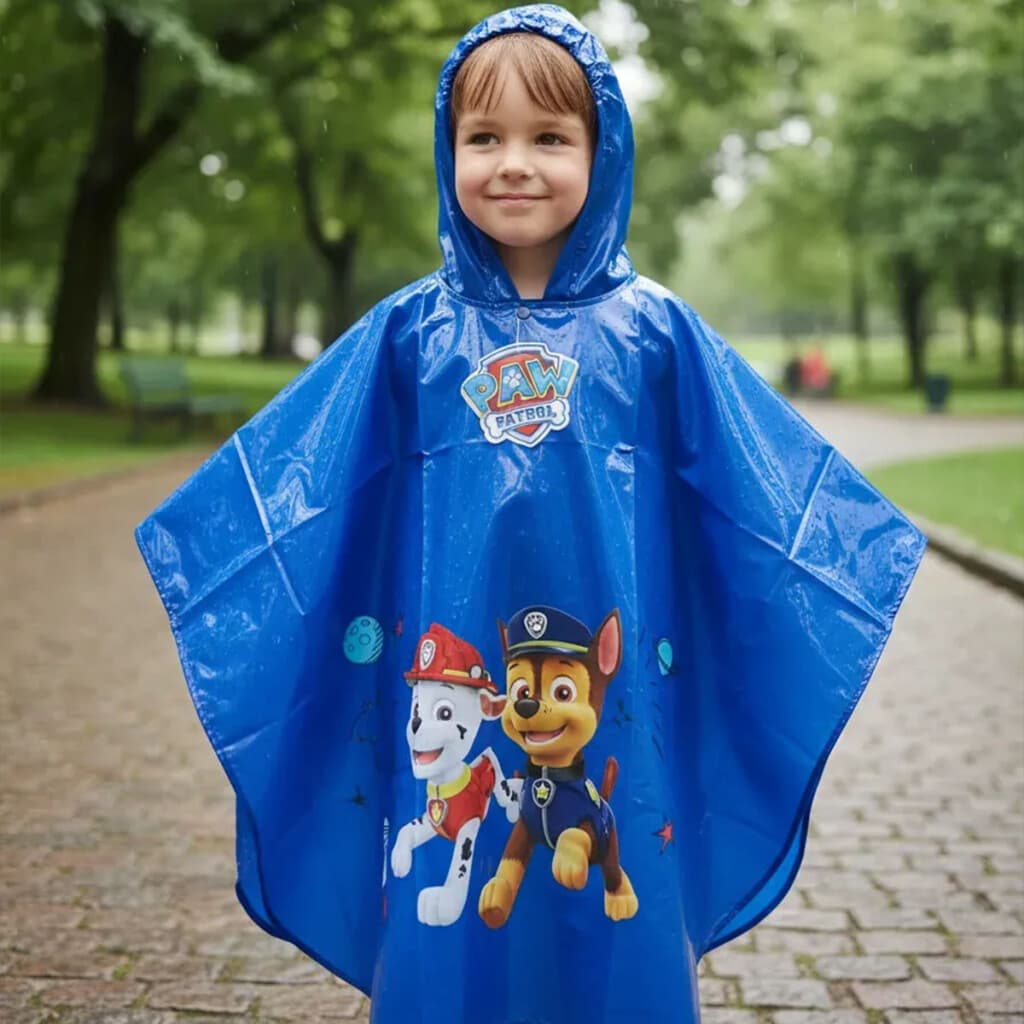 Pilot Poncho Infantil Paw Patrol Oficial - CHASE