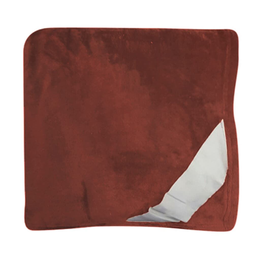 Frazada Flannel 2 Plazas Home Class 200 x 240 cm - BORDO - 2