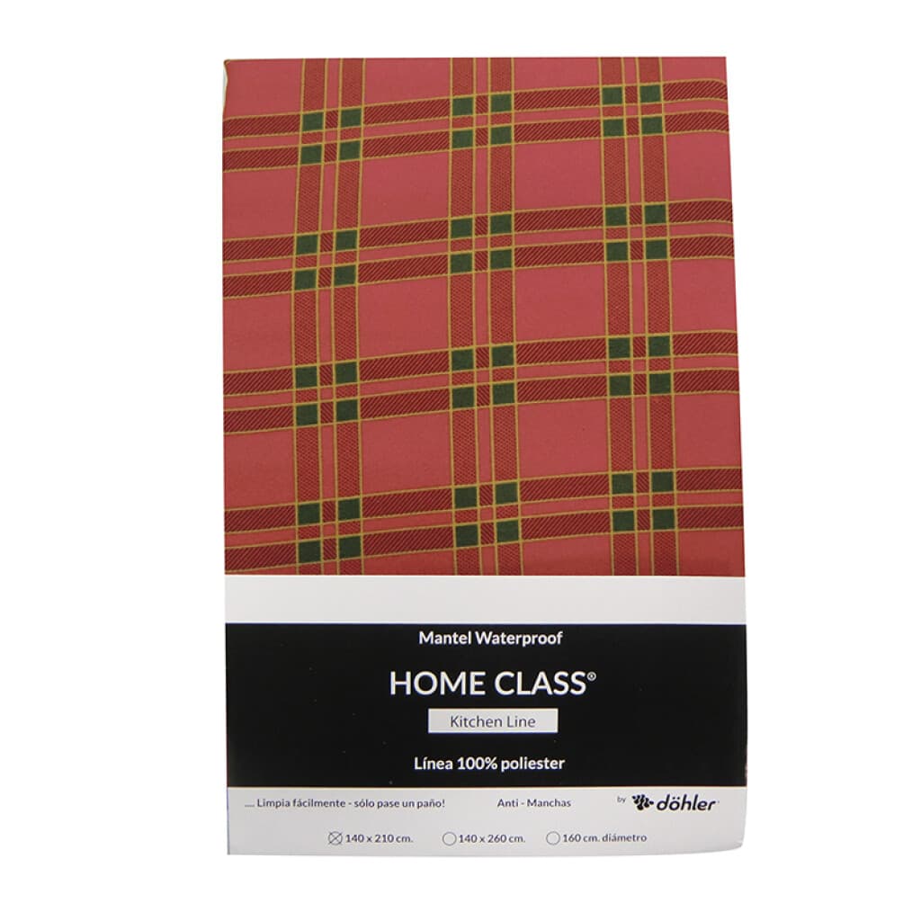 Mantel Redondo Waterproof Home Class 160 cm - Navidad11 - 2