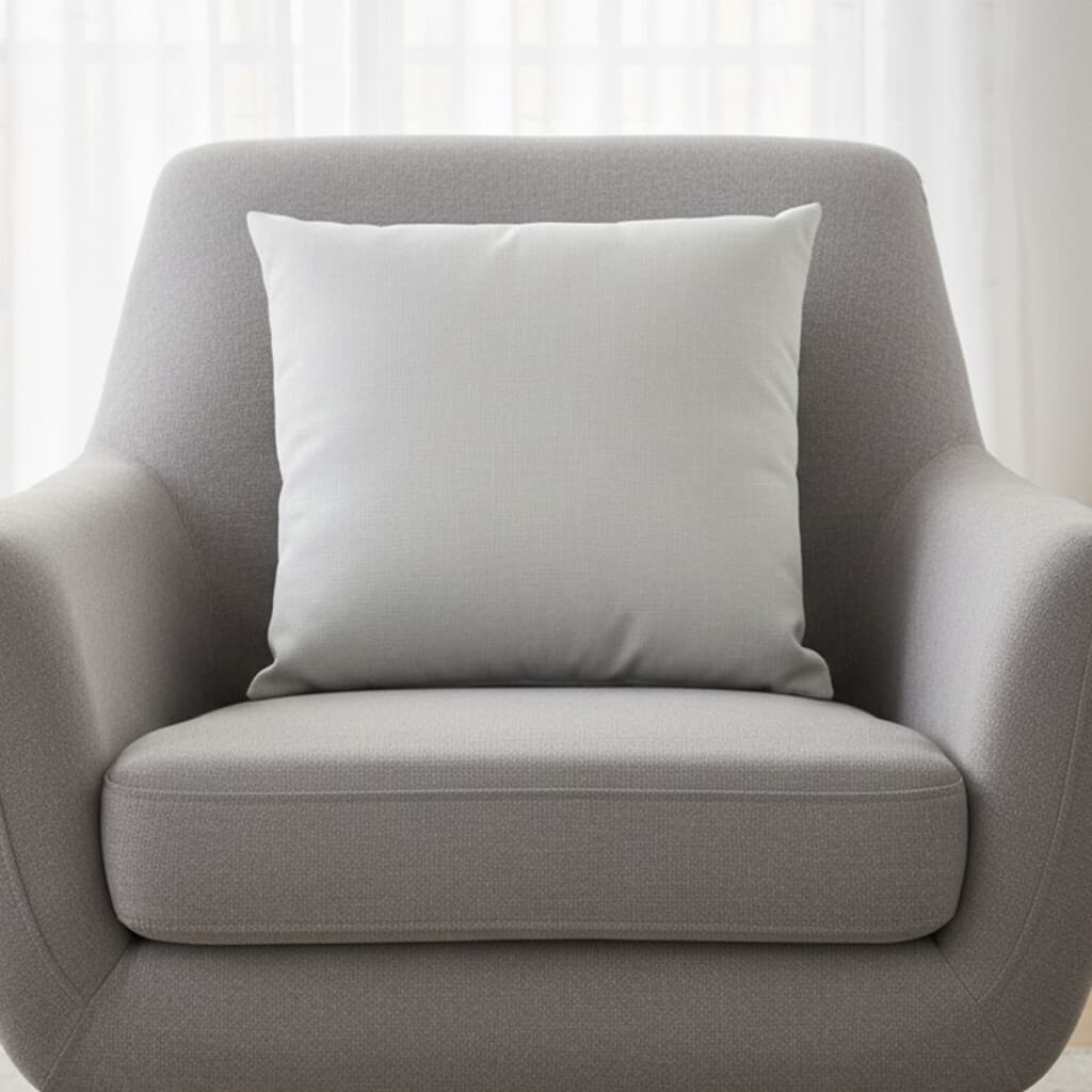 Almohadón Lino con Cierre Home Class 43 x 43 cm - MANTECA - 1