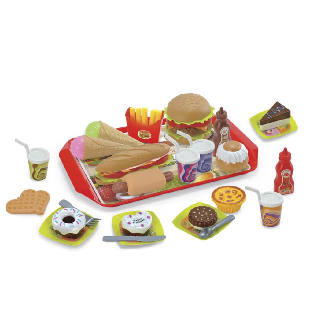 Kit Restaurante de Comida Rápida 28 Piezas - 3